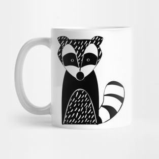 Raccoon Cute Design Mug